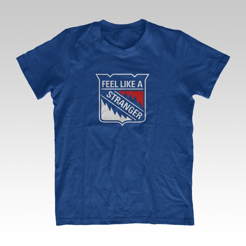 Grateful Dead Feel Like a Stranger New York Rangers Parody t-shirt NWT